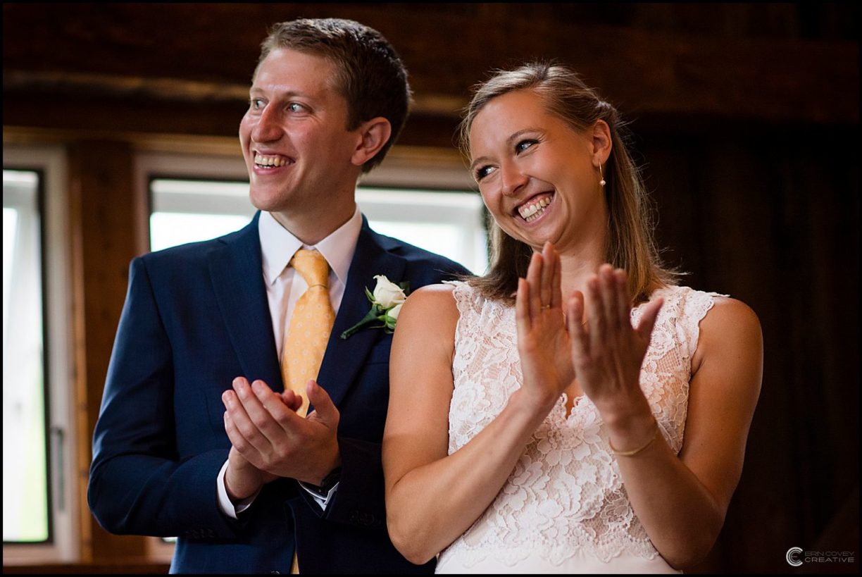 A rustic barn wedding at Riverside Farm in Pittsfield Vermont.