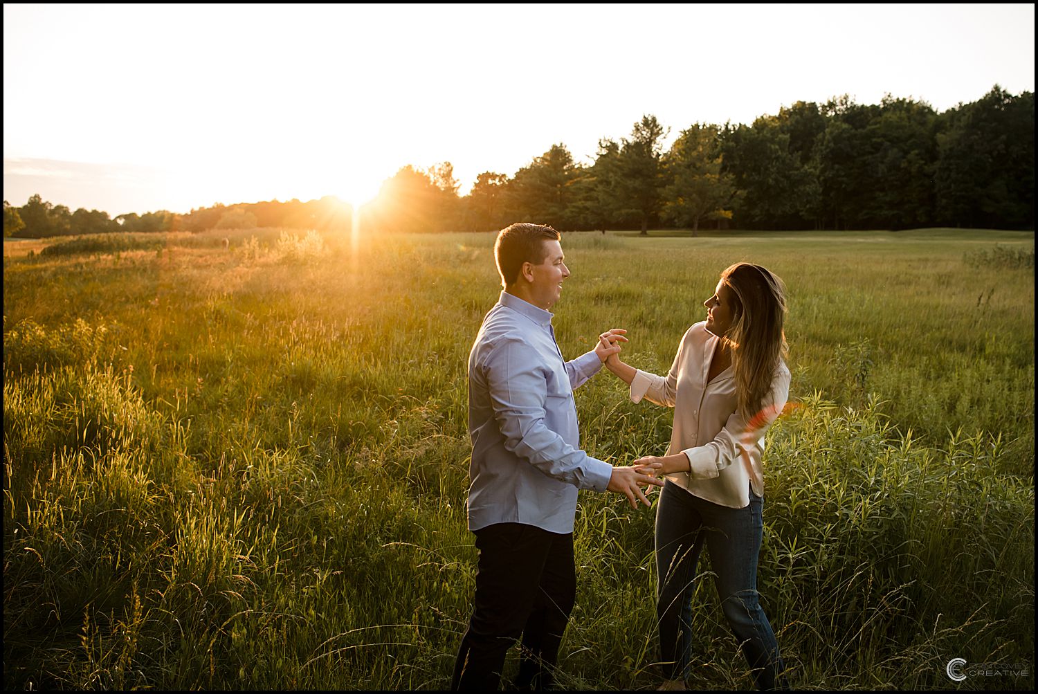 Yahnundasis Golf Club Engagement - Erin Covey Creative Blog