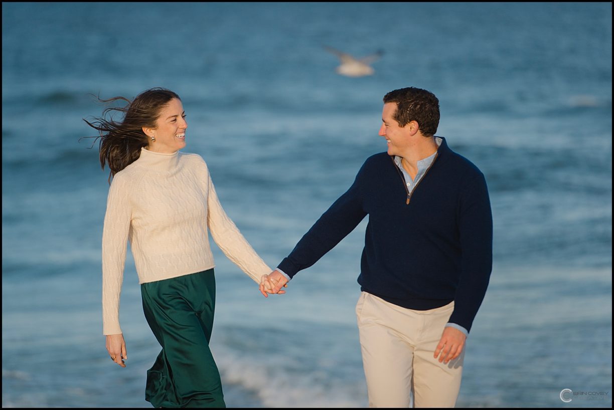 Engagement Session along the New Jersey Shore at Seaside Heights.