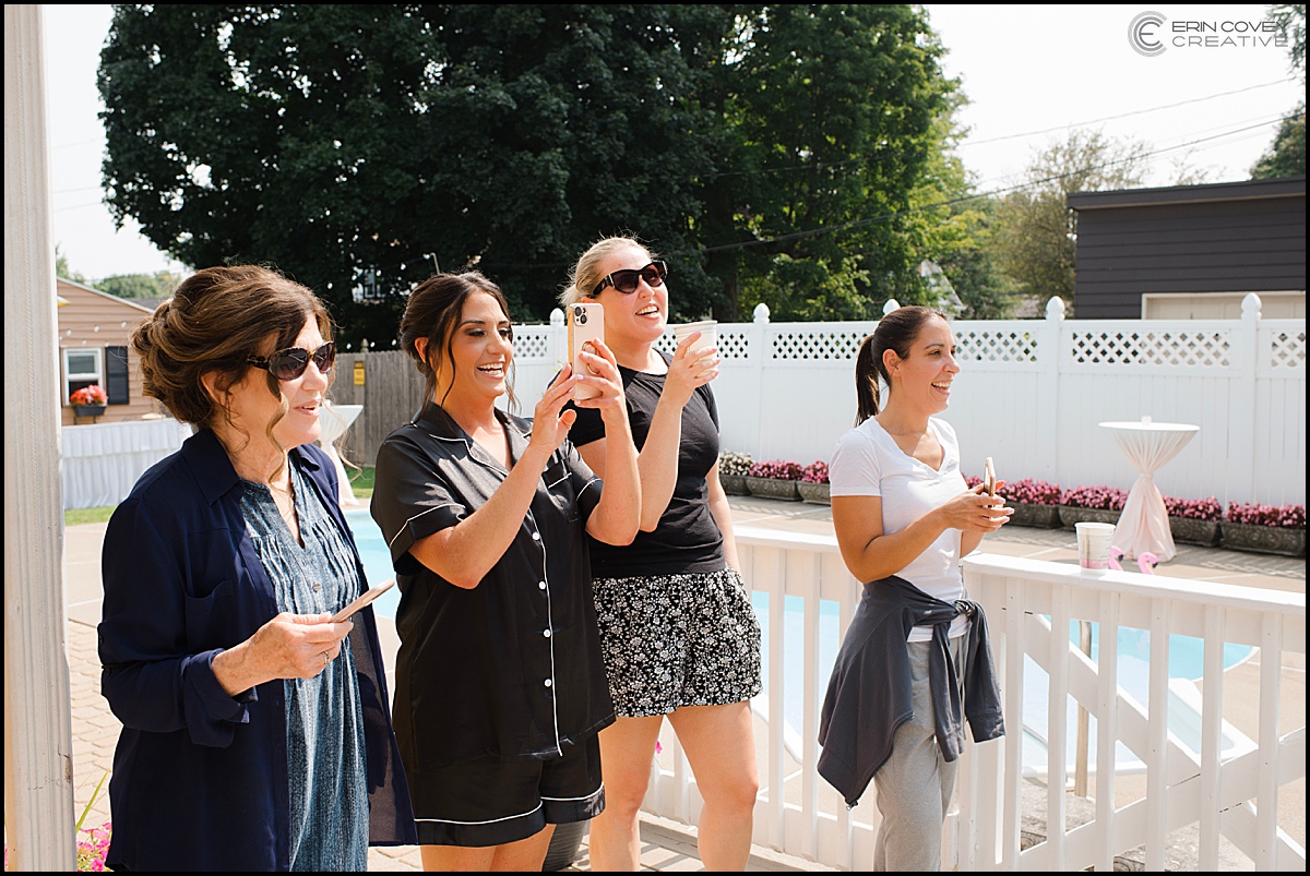 Bridal Party Getting Ready