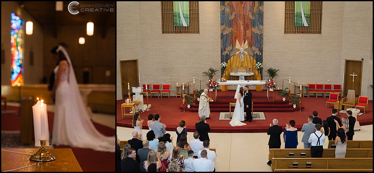 Wedding Ceremony at Our Lady Of Lourdes