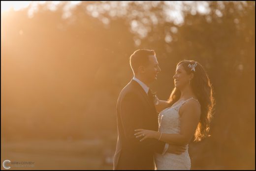 Sunset Wedding Photos taken in Hudson Valley, NY